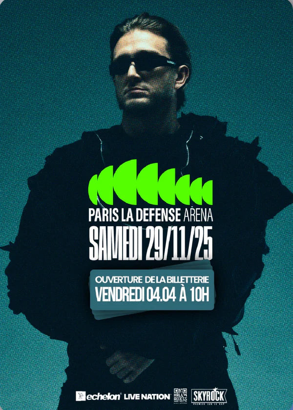 Billet Concert VALD - Paris La Défense Arena