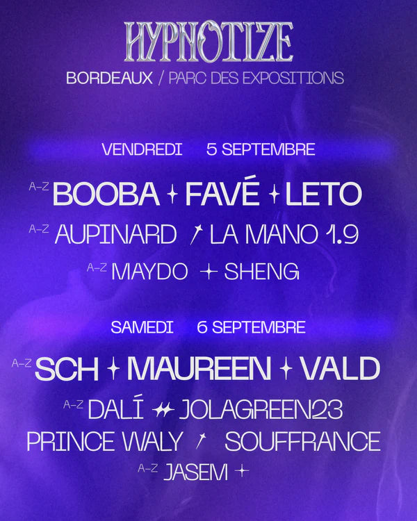 Pass Festivals Hypnotize - Bordeaux