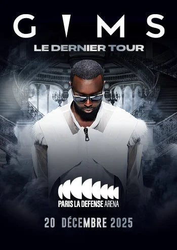 Billet Concert Gims- Paris La Défense Arena