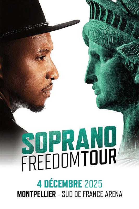 Billet Concert Soprano - Sud de france arena Montpellier